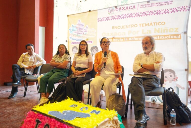 Incluyen voz de la niñez en la construcción de la nueva Constitución de Oaxaca (2)