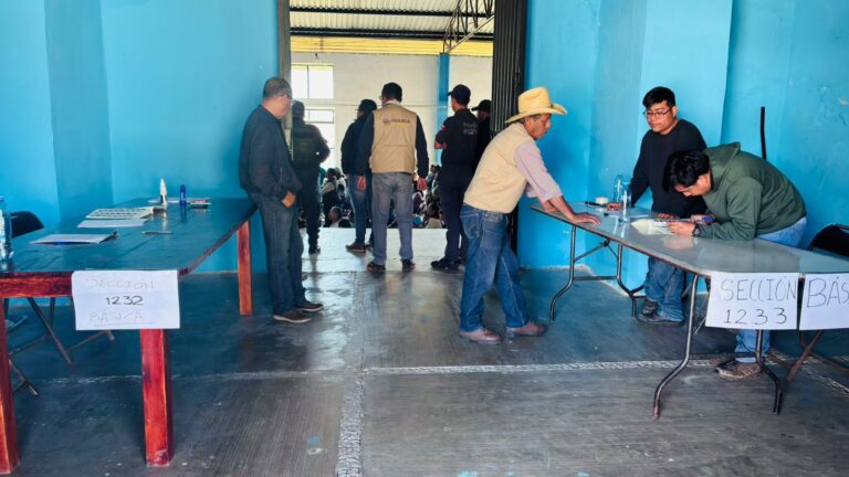Avanzan con paz y gobernabilidad elecciones por Sistemas Normativos Internos en Oaxaca Romero López (3)